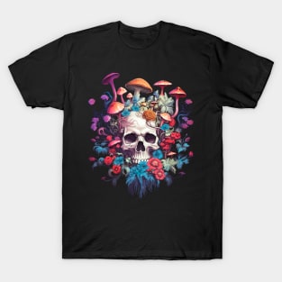 Mushroom skull T-Shirt